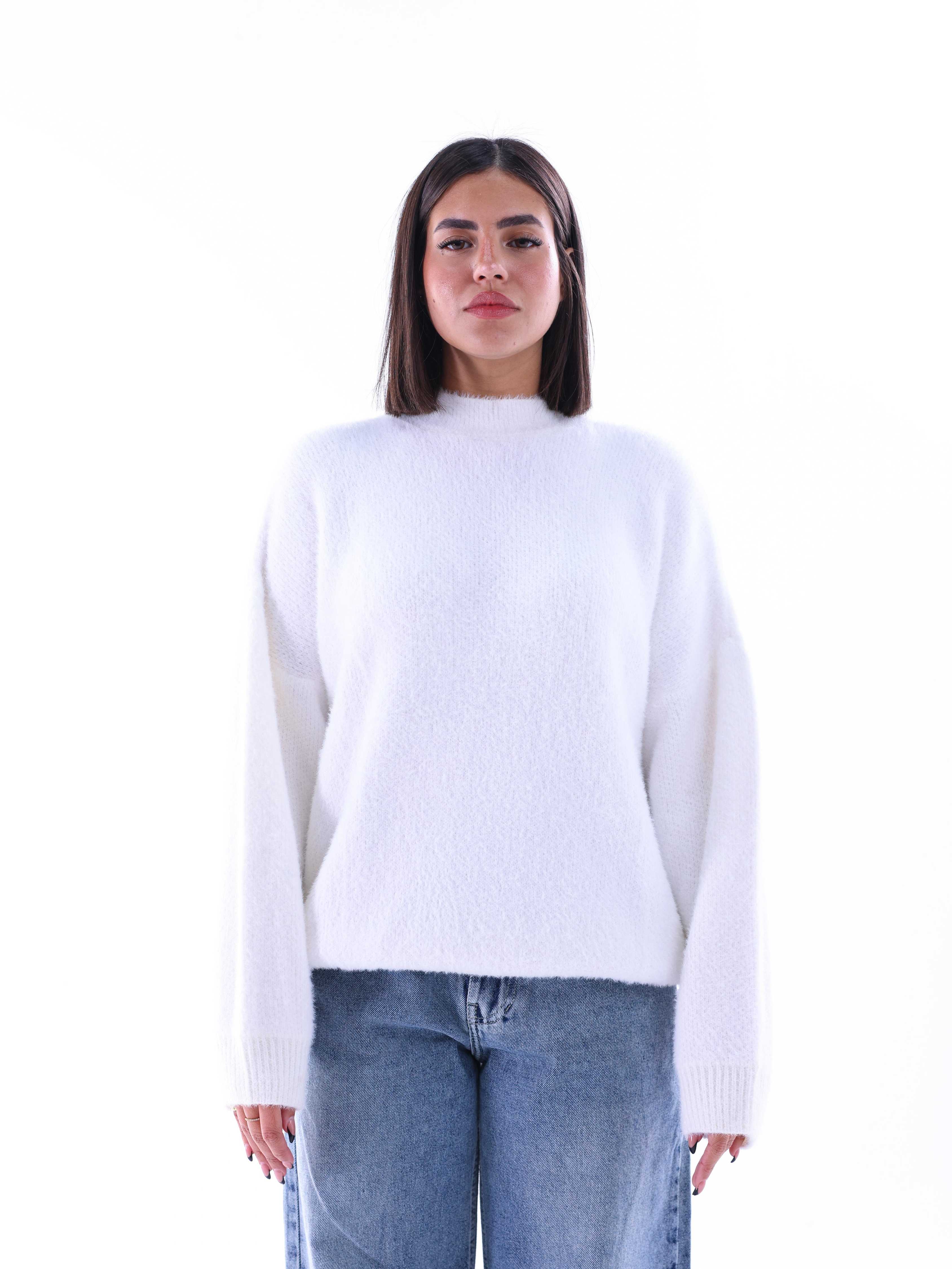 Mohair Knitted Sweater