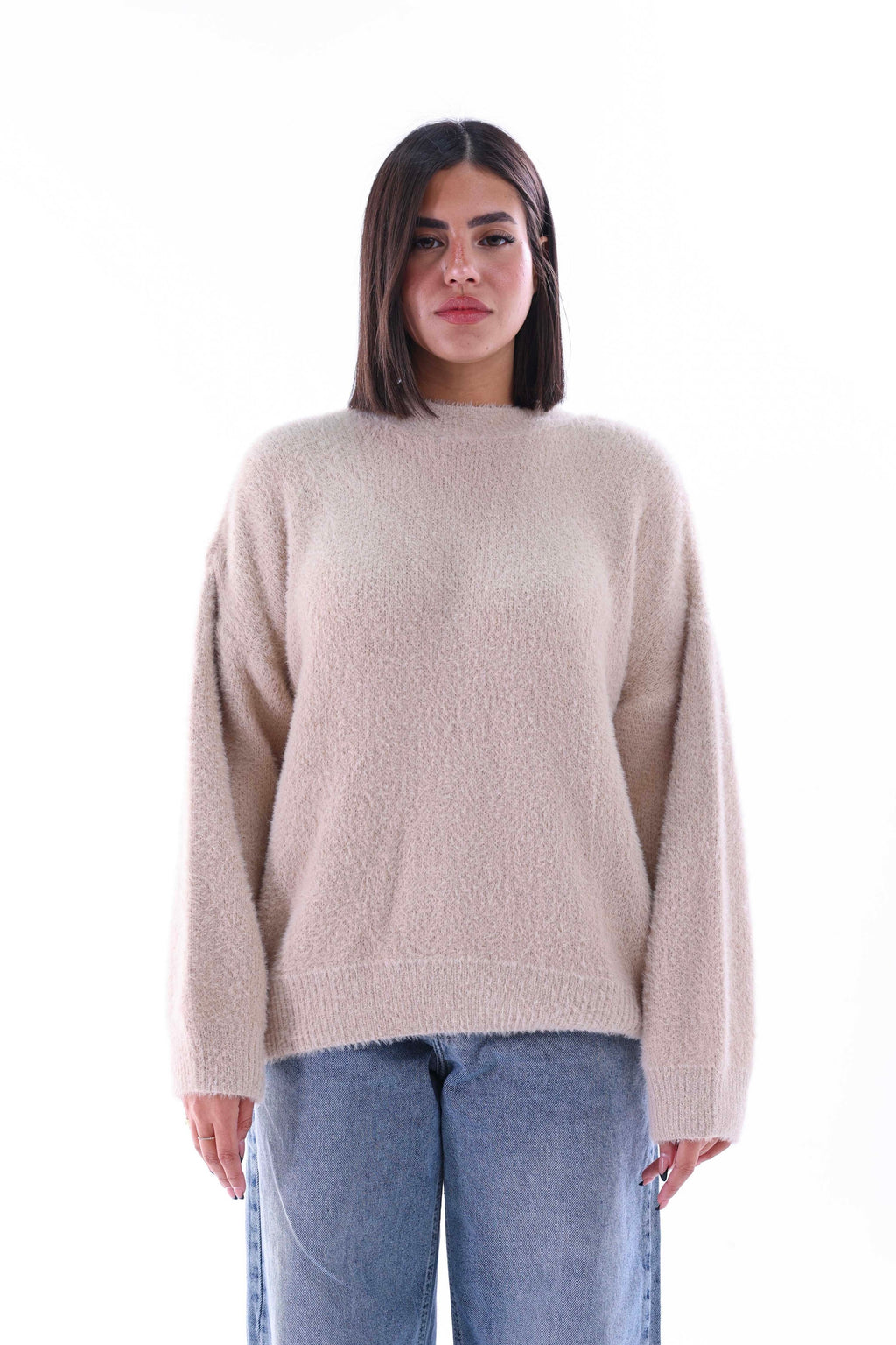 Mohair Knitted Sweater