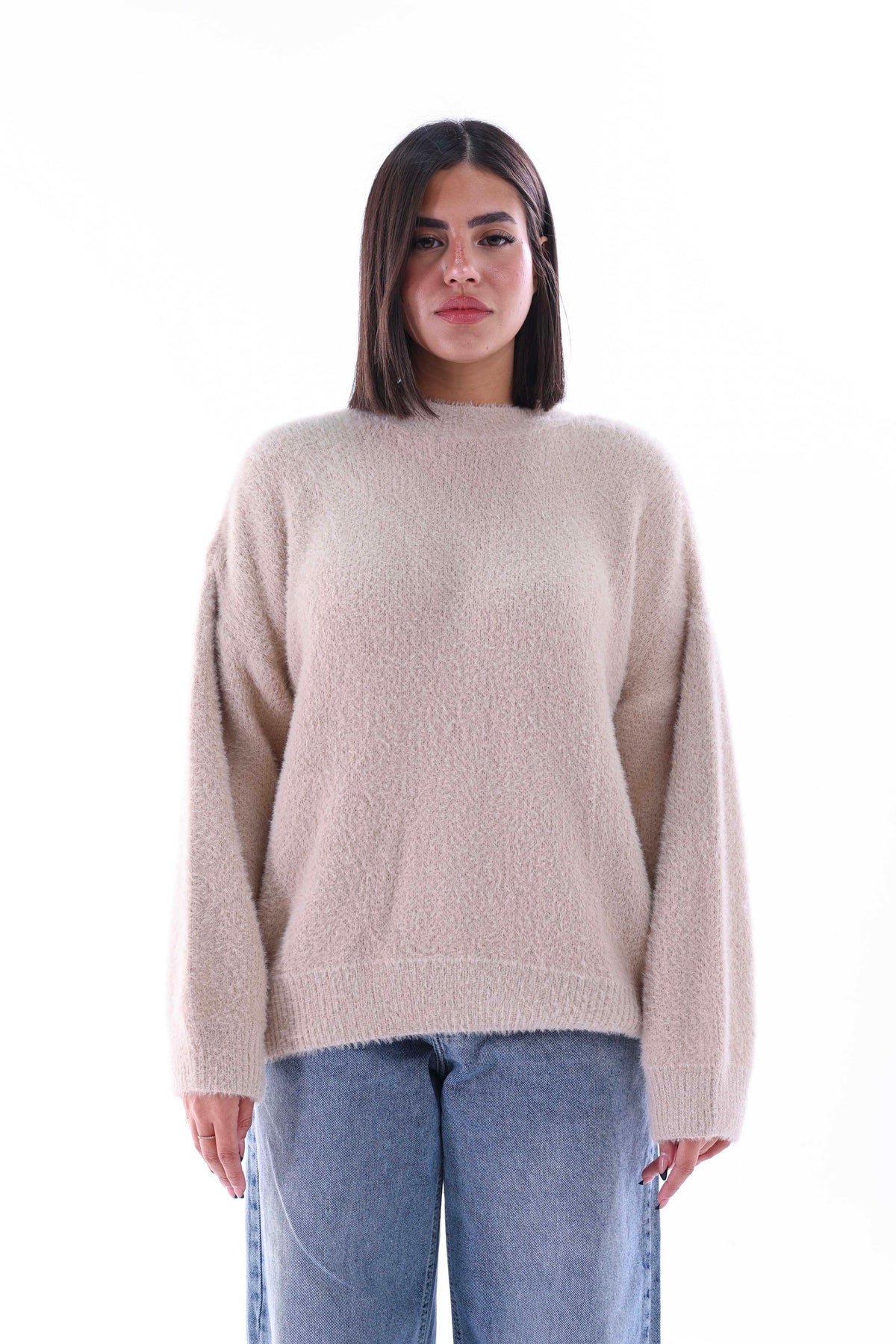 Mohair Knitted Sweater