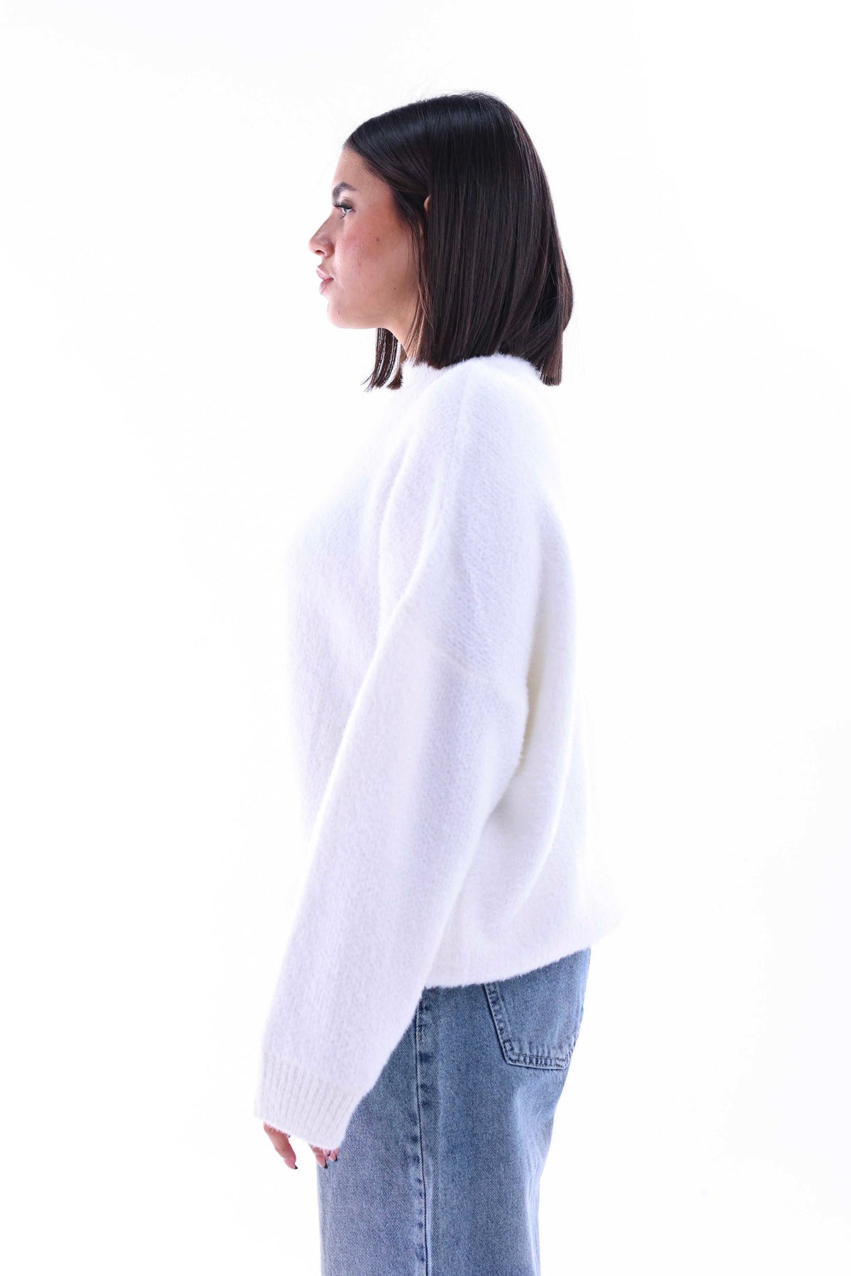 Mohair Knitted Sweater